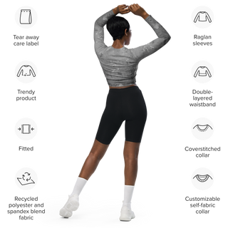 Plymouth Shock "Plymouth Rack" Rash Guard Crop Top