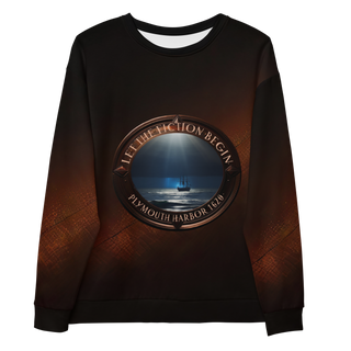 Plymouth Shock "Let the Fiction Begin" Unisex Sweatshirt