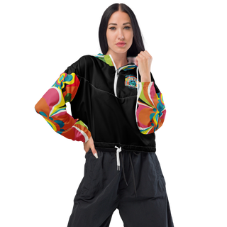Plymouth Shock "Mayflower Power" Women’s cropped windbreaker