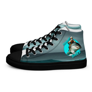 Plymouth Shock Men’s high top canvas shoes