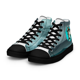 Plymouth Shock Men’s high top canvas shoes