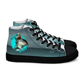 Plymouth Shock Men’s high top canvas shoes