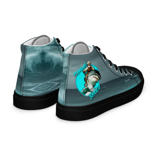 Plymouth Shock Men’s high top canvas shoes