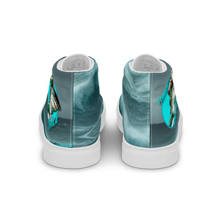 Plymouth Shock Men’s high top canvas shoes