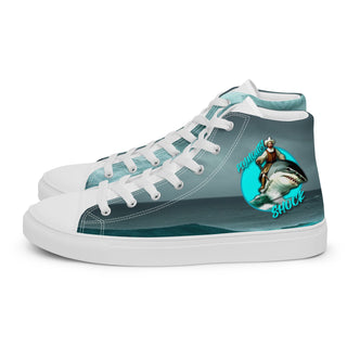 Plymouth Shock Men’s high top canvas shoes