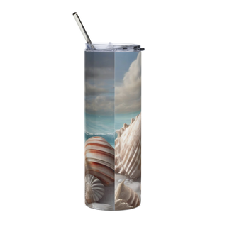 Plymouth Shock "Canal Eau Atlantique" Stainless steel tumbler
