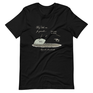 Plymouth Shock "They take me for granite" Unisex t-shirt