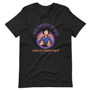 Plymouth Shock - "Too DeWitt to Quit" Unisex t-shirt