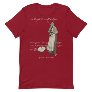 Plymouth Shock "I thought it would be bigger" Unisex T-Shirt