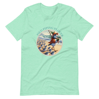 Plymouth Shock "Pied Piping Plover" Unisex t-shirt