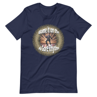 Plymout Shock "Blame it on the Al Gore Rhythm" Unisex t-shirt