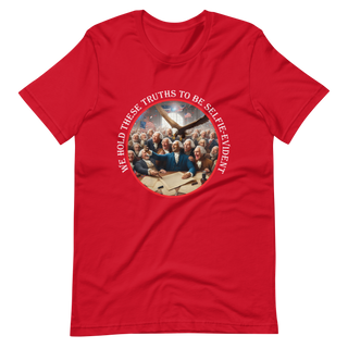Plymouth Shock "We hold these truths" Unisex t-shirt