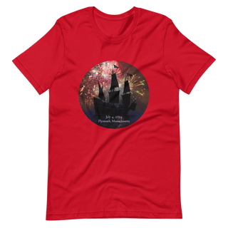 Plymouth Shock "Fireworks & Freedom: Mayflower Edition" Unisex t-shirt