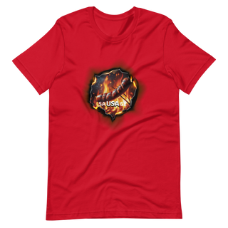 Plymouth Shock "saUSAge" Unisex t-shirt