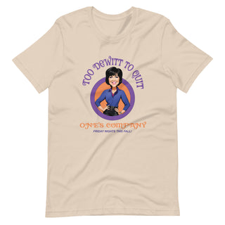 Plymouth Shock - "Too DeWitt to Quit" Unisex t-shirt
