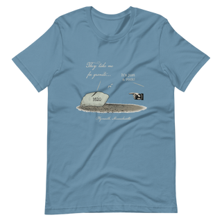 Plymouth Shock "They take me for granite" Unisex t-shirt
