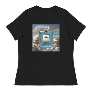 Plymouth Shock "Canal Eau Atlantique" Women's Relaxed T-Shirt