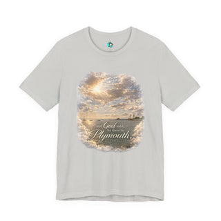 Plymouth Shock "Let there be Plymouth, Massachusetts" Tee