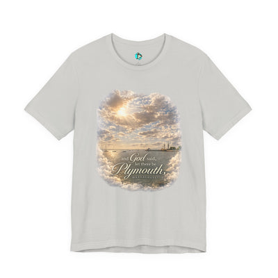 Plymouth Shock "Let there be Plymouth, Massachusetts" Tee