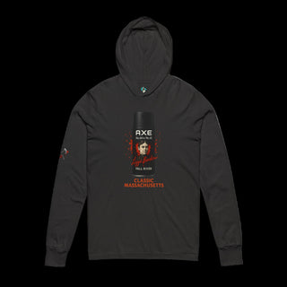 PLYMOUTH SHOCK "Lizzie Borden Classic Massachusetts" Unisex Hooded Long Sleeve Tee