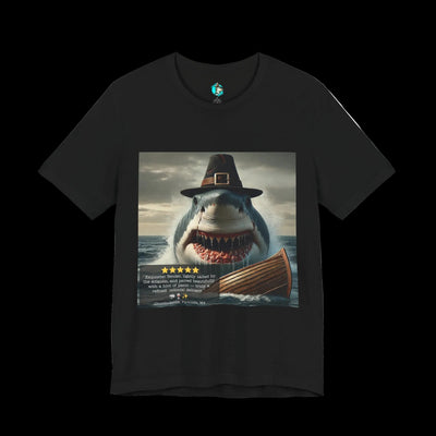 Plymouth Shock "Five Star Yelp Review" Shark Tee