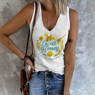 Plymouth Shock "Local Honey" Ribbed Tank
