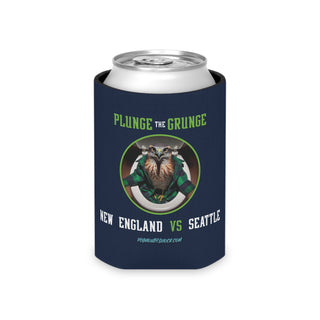 Plymouth Shock "Plunge the Grunge" New England vs Seattle Koozie