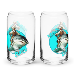 Plymouth Shock Can-shaped glass