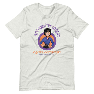 Plymouth Shock - "Too DeWitt to Quit" Unisex t-shirt