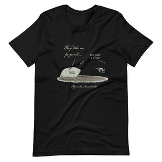 Plymouth Shock "They take me for granite" Unisex t-shirt