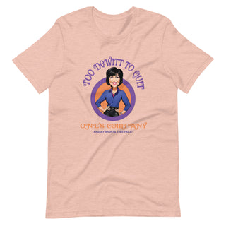 Plymouth Shock - "Too DeWitt to Quit" Unisex t-shirt