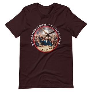 Plymouth Shock "We hold these truths" Unisex t-shirt