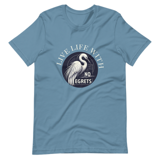 Plymouth Shock "Life Life with No Egrets" Unisex t-shirt